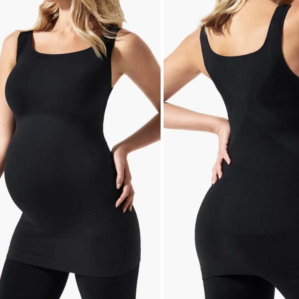 BLANQI Black Maternity Shapewear Tank
